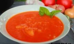 Рецепт супа с рыбой и помидорами