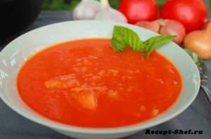 Рецепт супа с рыбой и помидорами
