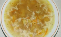 Суп из капусты с ячменной крупой