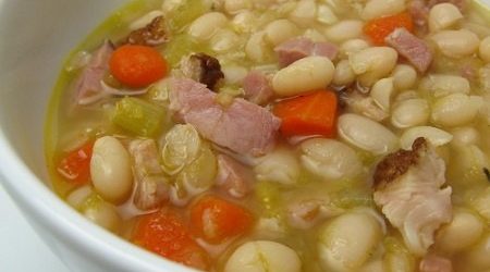 Фасолевый суп: рецепт с белой фасолью